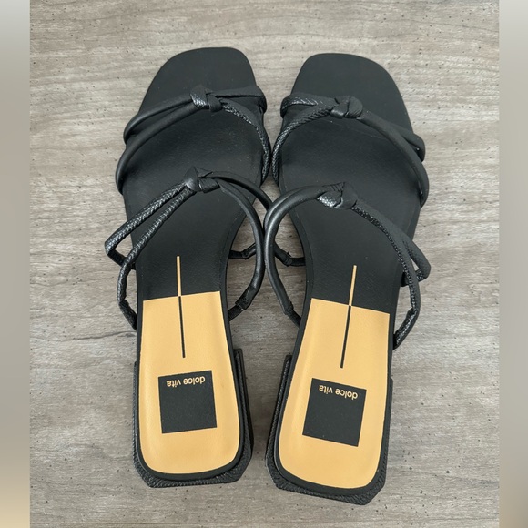 NEW Dolce Vita Harli Sandal, Black 9.5 - Picture 3 of 3